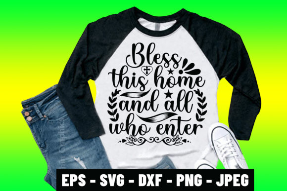 Bless This Home Design: Graphics & Print Templates