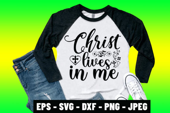 Christ Lives in Me Prayer SVG: Graphics & Print Templates Review