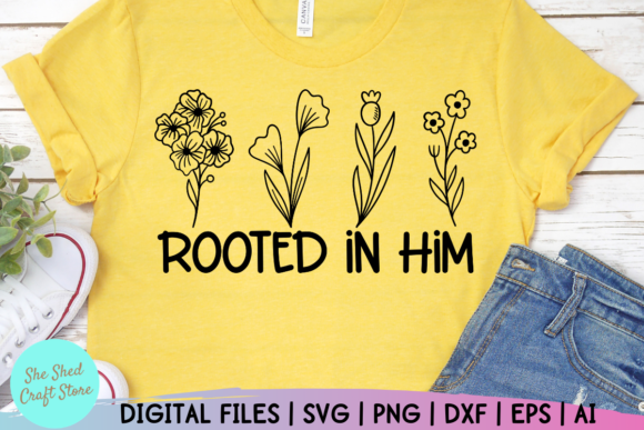 Rooted in Him: Graphics and Crafts for Branding